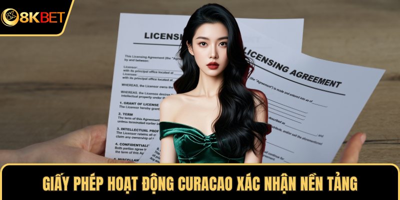 Giấy phép hoạt động Curacao xác nhận nền tảng