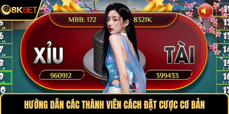 Hướng dẫn các thành viên cách đặt cược cơ bản