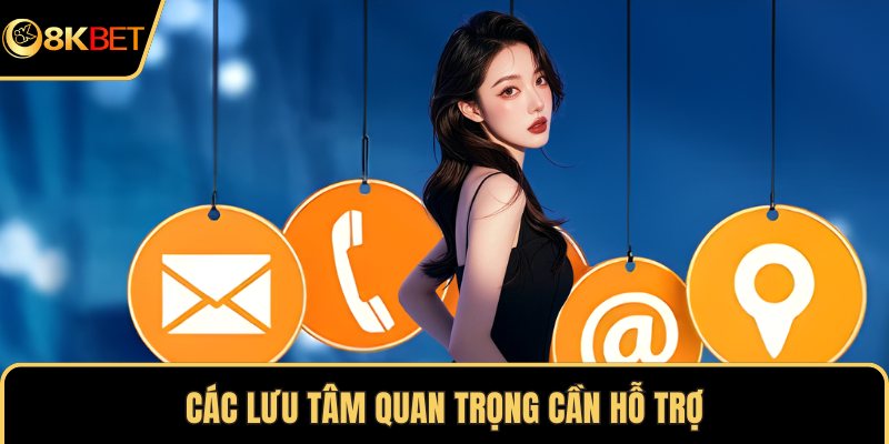 Các lưu tâm quan trọng cần hỗ trợ